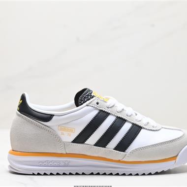 Adidas SL 72 RS 三葉草復古休閑跑步鞋休閑運動鞋