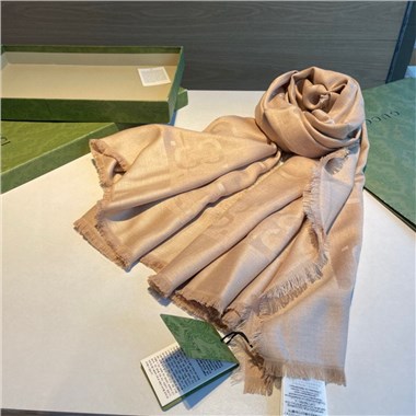 GUCCI  2024秋冬新款時尚圍巾 尺寸：140-140