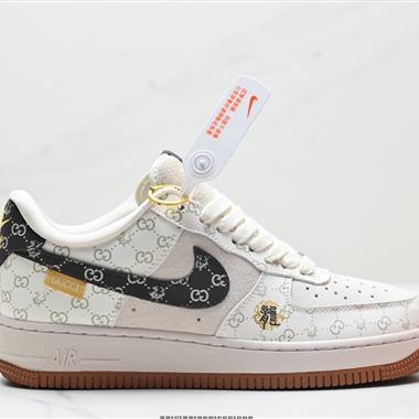 Gucci x Nike Air Force 1』07 Low 空軍一號經典低幫百搭休閑運動板鞋