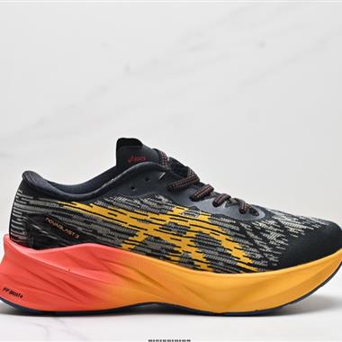 Asics Novablast 3 輕盈舒適 織物減震防滑耐磨透氣 低幫 訓練跑步鞋