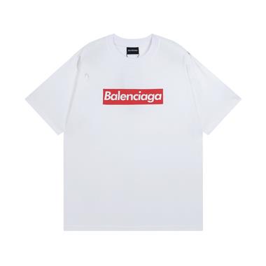 Balenciaga   2025春夏新款短袖T恤  尺寸偏大