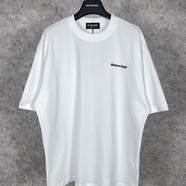 Balenciaga   2025春夏新款短袖T恤  尺寸偏大