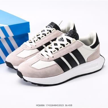 Adidas Racing E5 Boost Prototype 速度輕盈復古系列 百搭透氣運動慢跑鞋