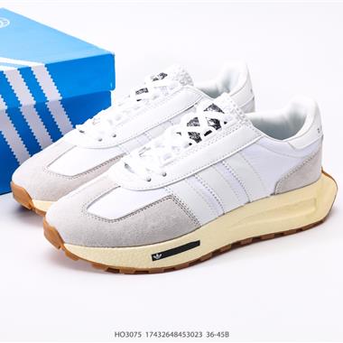 Adidas Racing E5 Boost Prototype 速度輕盈復古系列 百搭透氣運動慢跑鞋