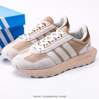 Adidas Racing E5 Boost Prototype 速度輕盈復古系列 百搭透氣運動慢跑鞋