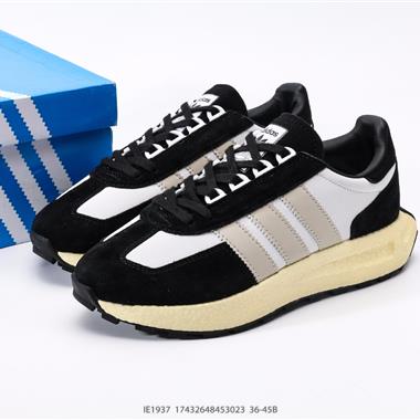 Adidas Racing E5 Boost Prototype 速度輕盈復古系列 百搭透氣運動慢跑鞋