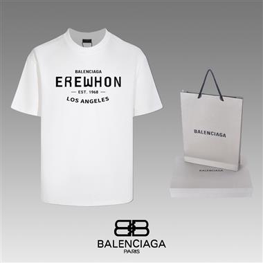 Balenciaga   2025春夏新款短袖T恤
