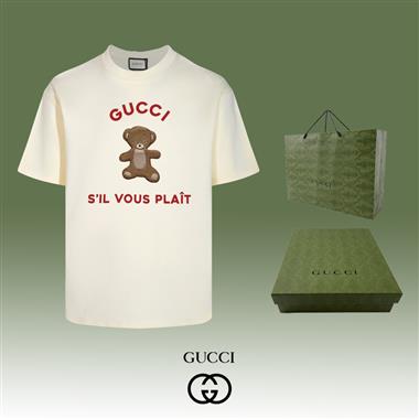 GUCCI   2025春夏新款短袖T恤