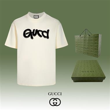 GUCCI   2025春夏新款短袖T恤