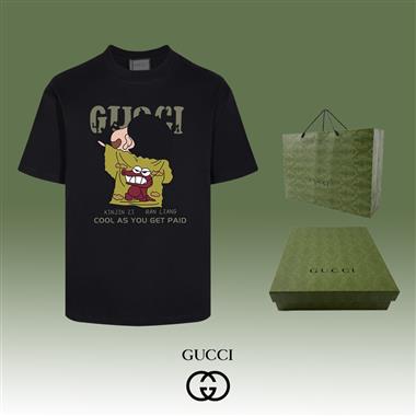 GUCCI   2025春夏新款短袖T恤