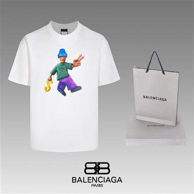 Balenciaga   2025春夏新款短袖T恤
