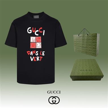 GUCCI   2025春夏新款短袖T恤