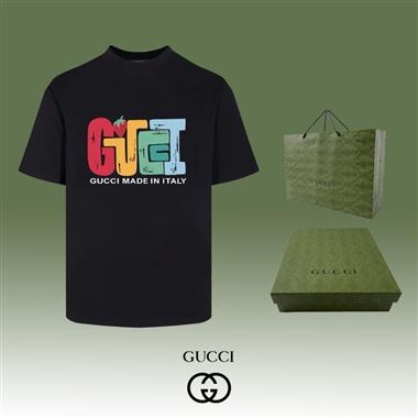 GUCCI   2025春夏新款短袖T恤