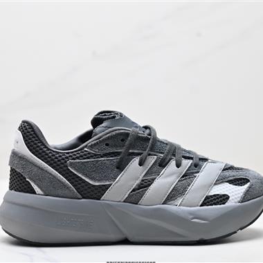 Adidas LIGHTBLAZE 舒適防滑低幫跑步鞋