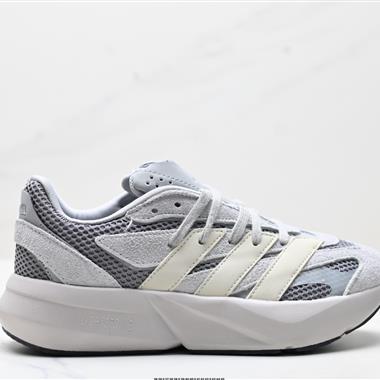 Adidas LIGHTBLAZE 舒適防滑低幫跑步鞋