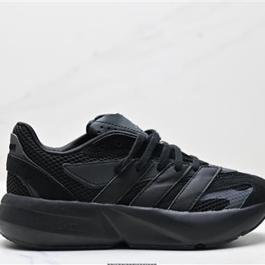 Adidas LIGHTBLAZE 舒適防滑低幫跑步鞋