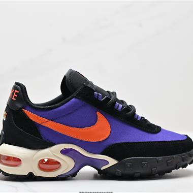 Nike AIR MAX WAFFLE RACER SP"Triple Black" 舒適防滑耐磨 低幫 生活休閑鞋