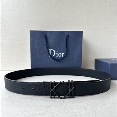 DIOR   2025新款時尚皮帶  3.5CM