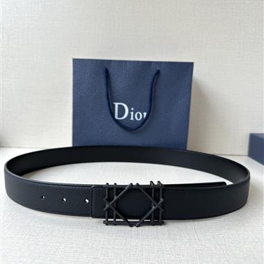 DIOR   2025新款時尚皮帶  3.5CM