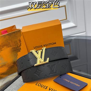 LOUIS VUITTON   2025新款時尚皮帶   4.0CM