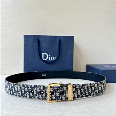 DIOR   2025新款時尚皮帶  3.5CM