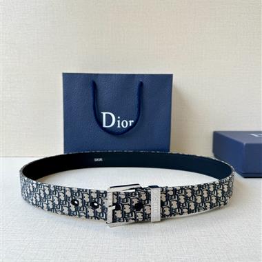 DIOR   2025新款時尚皮帶  3.5CM