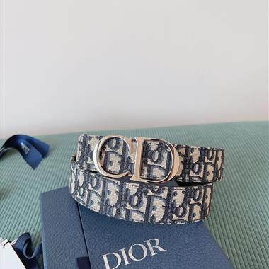DIOR   2025新款時尚皮帶   3.5CM
