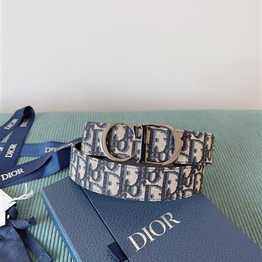 DIOR   2025新款時尚皮帶   3.5CM