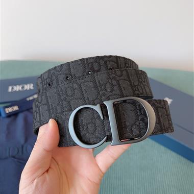 DIOR   2025新款時尚皮帶   3.5CM
