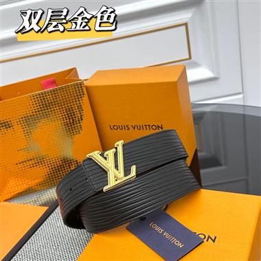 LOUIS VUITTON   2025新款時尚皮帶   4.0CM