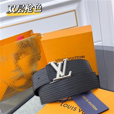 LOUIS VUITTON   2025新款時尚皮帶   4.0CM
