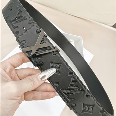LOUIS VUITTON   2025新款時尚皮帶   3.8CM