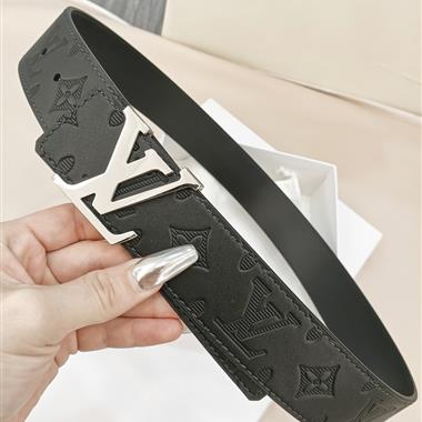 LOUIS VUITTON   2025新款時尚皮帶   3.8CM
