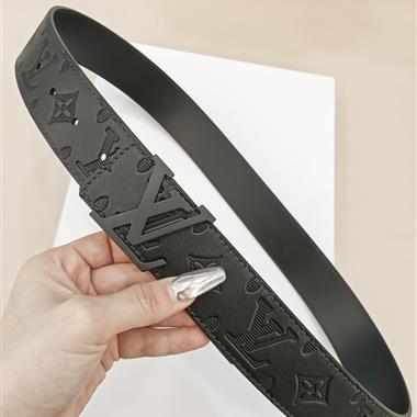 LOUIS VUITTON   2025新款時尚皮帶   3.8CM