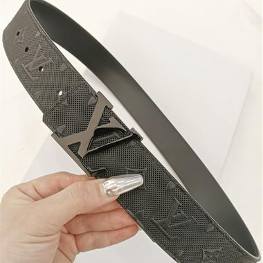 LOUIS VUITTON   2025新款時尚皮帶   3.8CM
