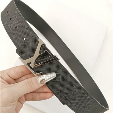LOUIS VUITTON   2025新款時尚皮帶   3.8CM