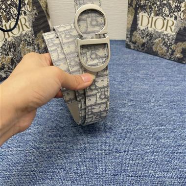 DIOR   2025新款時尚皮帶   3.5CM