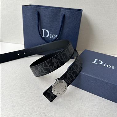 DIOR   2025新款時尚皮帶   3.5CM