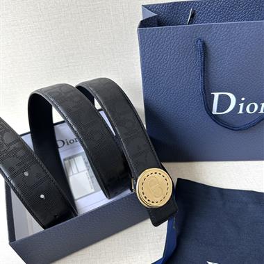 DIOR   2025新款時尚皮帶   3.5CM