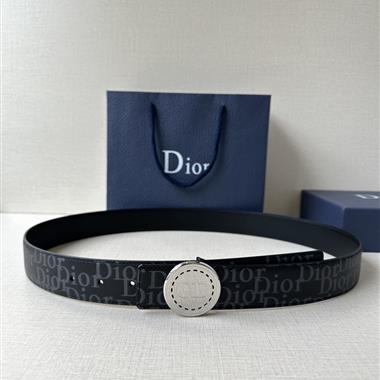 DIOR   2025新款時尚皮帶   3.5CM