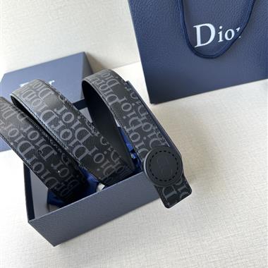 DIOR   2025新款時尚皮帶   3.5CM