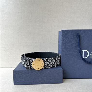 DIOR   2025新款時尚皮帶   3.5CM