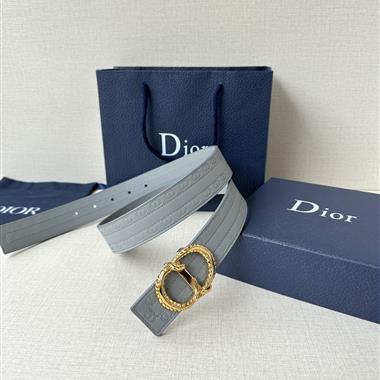 DIOR   2025新款時尚皮帶   3.5CM