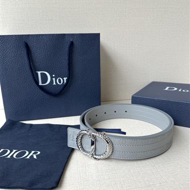DIOR   2025新款時尚皮帶   3.5CM
