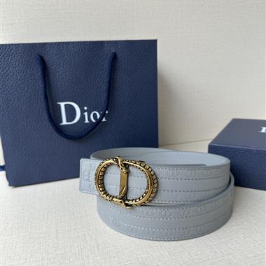 DIOR   2025新款時尚皮帶   3.5CM