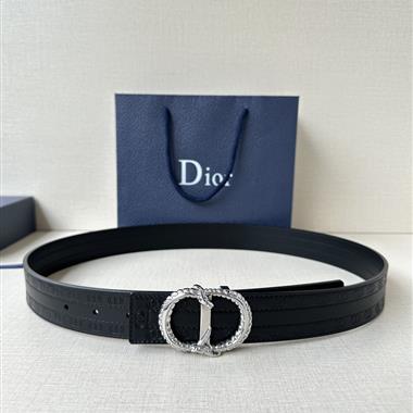 DIOR   2025新款時尚皮帶   3.5CM