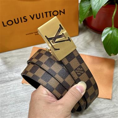 LOUIS VUITTON   2025新款時尚皮帶   3.5CM