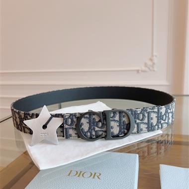 DIOR   2025新款時尚皮帶   3.5CM