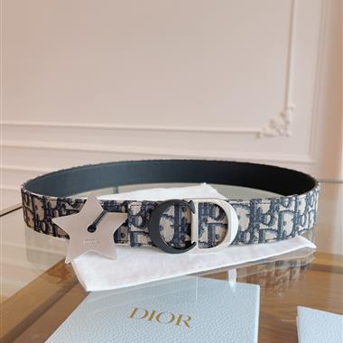 DIOR   2025新款時尚皮帶   3.5CM