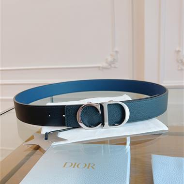 DIOR   2025新款時尚皮帶   3.5CM
